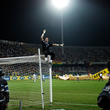 2008-02-10  CAN 08 FINAL CAMEROON-EGYPT, SIEGER EL HADARY, Accra Sports Stadium, Ghana